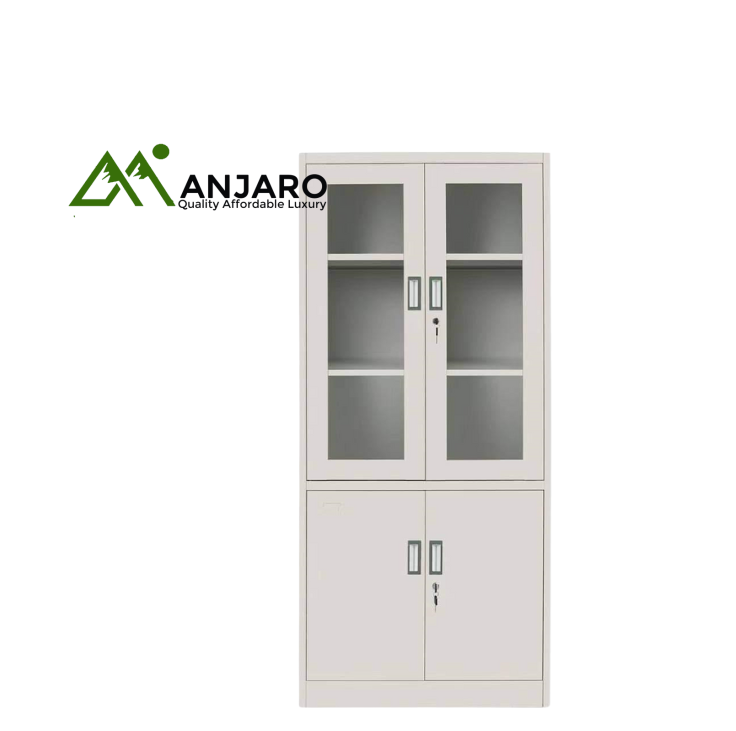 2-Door File Cabinet – Secure Metal Storage for Documents | Office Organization with Lockable Doors