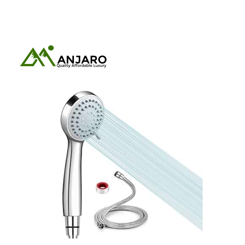 T-UK 26 LJG-3 Shower Head – 15cm High-Pressure Chrome Rain Shower