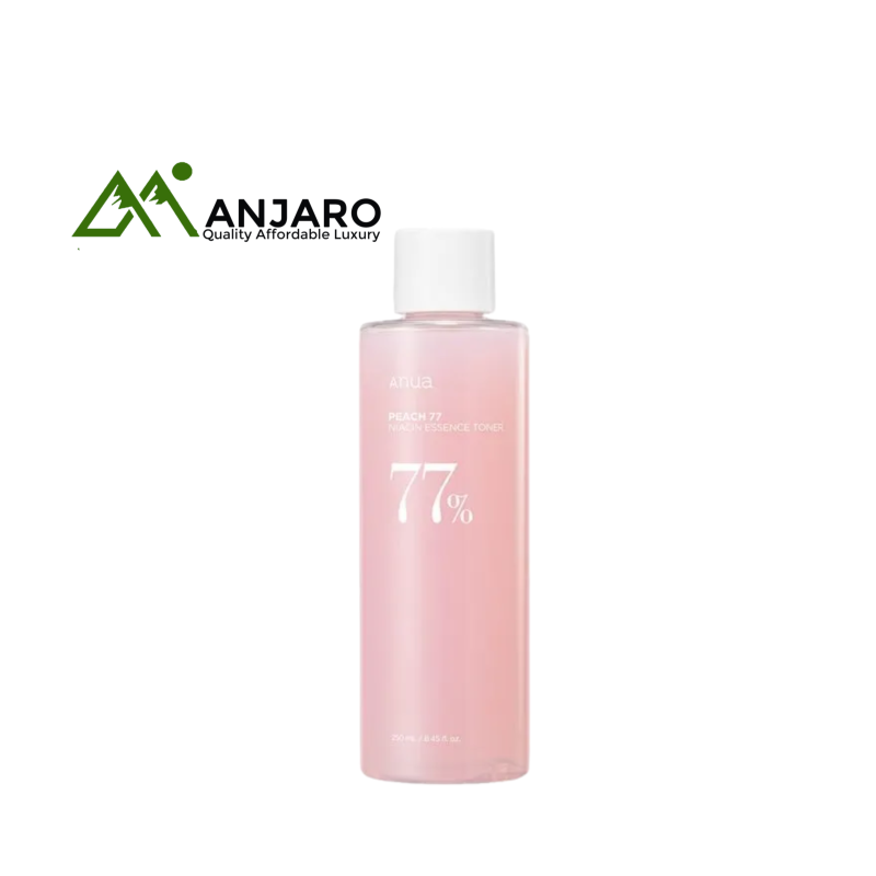 ANUA Peach 77 Niacin Essence Toner – 250 ml Hydrating & Brightening Essence‑Toner with 77% Peach Water