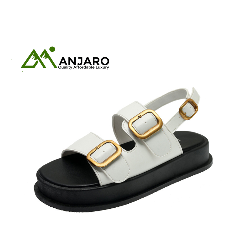 Rubber Slides Sandals – Lightweight Breathable Outdoor Flat Sandals for All Seasons