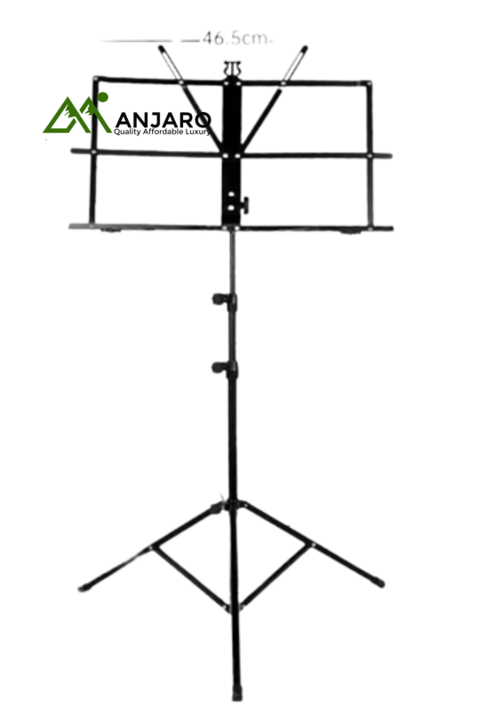Adjustable Music Stand with Lightweight Foldable Frame