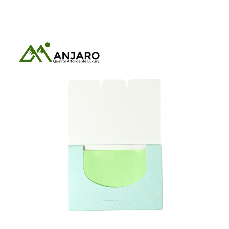 AOA Studio Gardenia Blotting Paper – 50 Sheets Linen Blotting Paper Infused with Gardenia Scent, Oil‑Absorbing