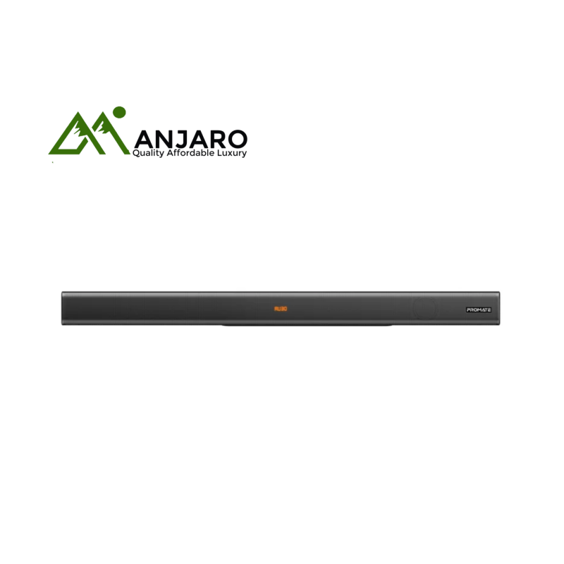BRUHM Sound Bar BHT-SB01 – 60W, Bluetooth Connectivity, USB/SD Card Support, FM Radio, Remote Control, Sleek Black Design