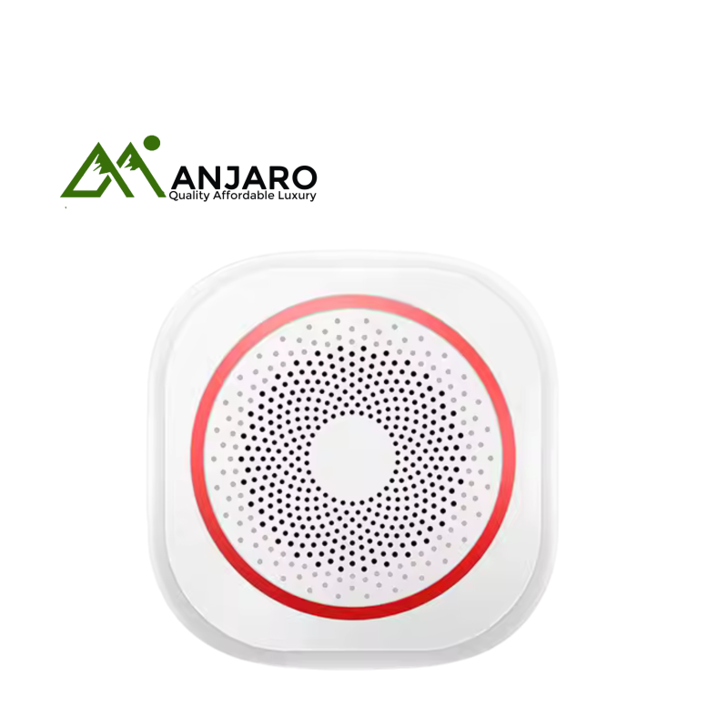 White Siren Alarm – Smart Wireless Security Siren | Alexa, Google, Tuya, Smart Life Compatible